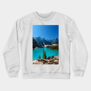 The Beauty of Moraine Lake Crewneck Sweatshirt